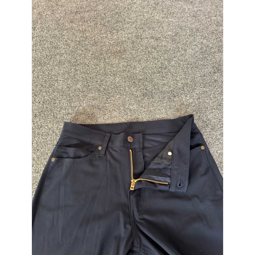 Levi Strauss Womens Dark Wash Straight Leg Pants Size 30x30 - Picture 6 of 16